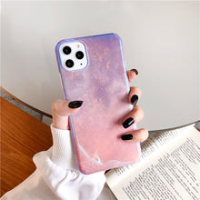 Load image into Gallery viewer, Cold Wind Shiny Powder Silicone Trendy Female Phone Case
