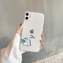 Load image into Gallery viewer, Couple Phone Case Transparent Tpu Soft Case
