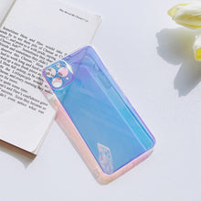 Load image into Gallery viewer, New Colorful Light And Thin XR Transparent Anti-Fall Case
