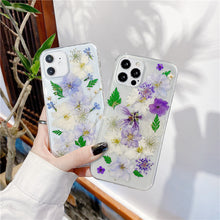 Load image into Gallery viewer, Purple Dried Flowers For IP 8X XSmax Phone Case
