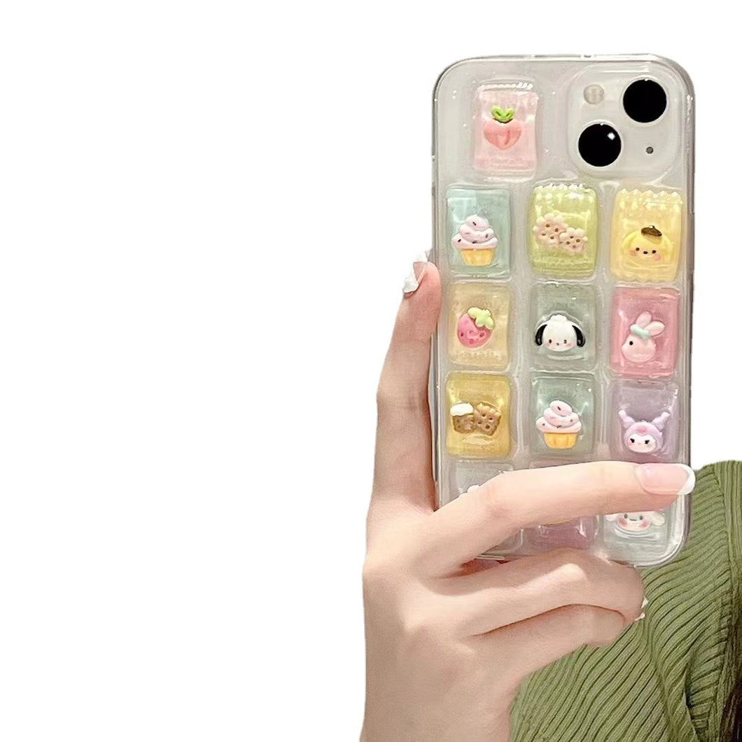 Creative Adhesive Candy Mobile Phone Shell